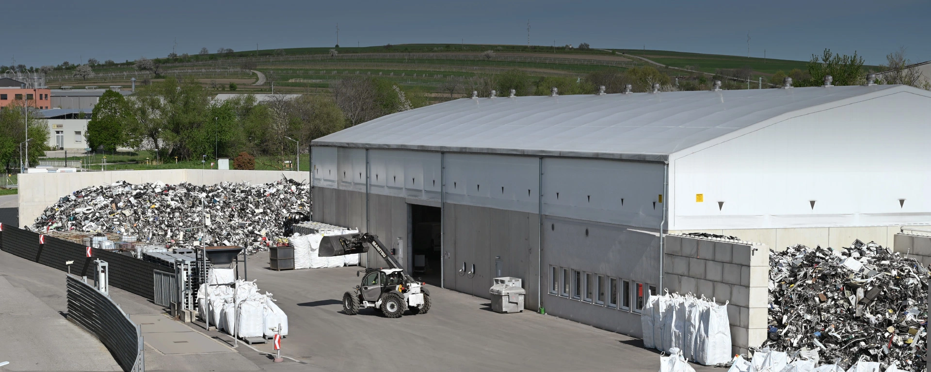 Betriebsgelände METRADE in Müllendorf